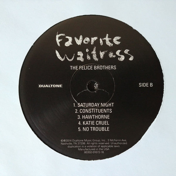 The Felice Brothers -Favorite Waitress
