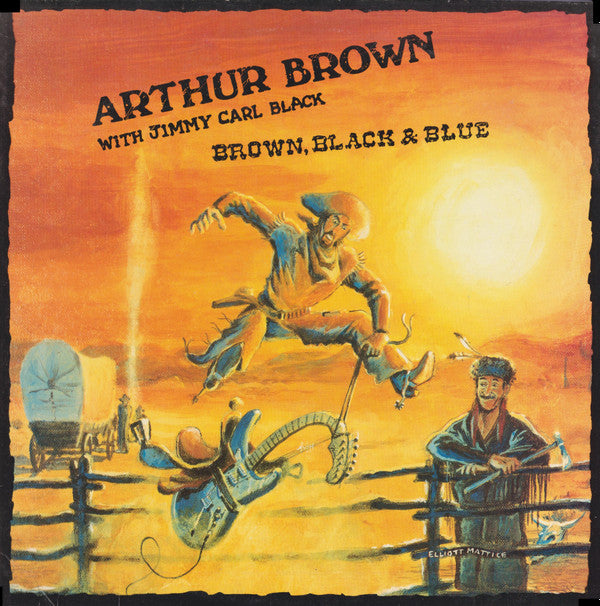 Arthur Brown With Jimmy Carl Black -Brown, Black & Blue