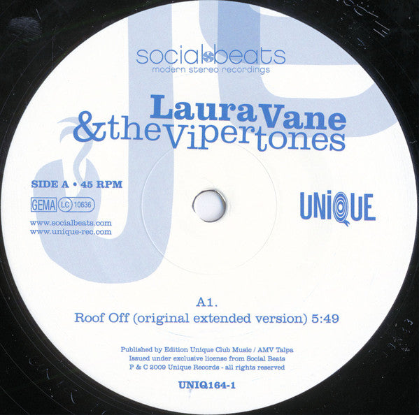 Laura Vane &amp; The Vipertones - Roof Off