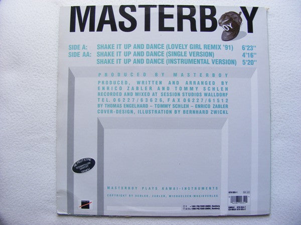 Masterboy -Shake It Up And Dance (Lovely Girl Remix '91)