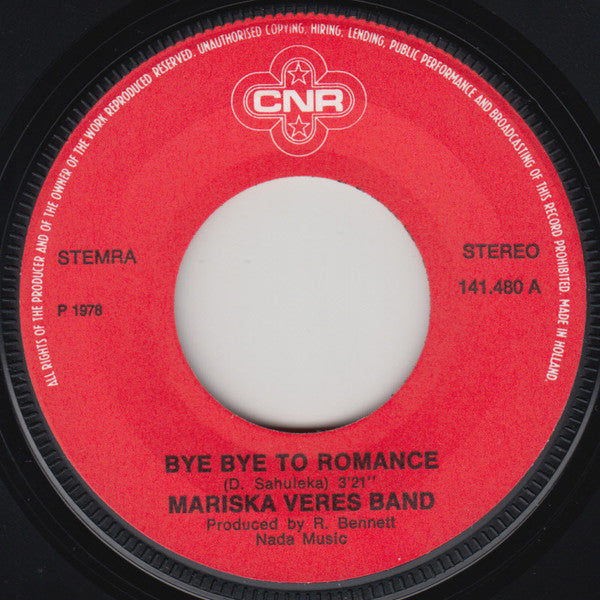 Mariska Veres Band -Bye Bye To Romance