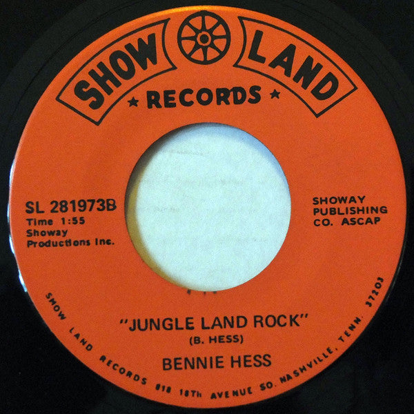 Bennie Hess -Blue Monday Night