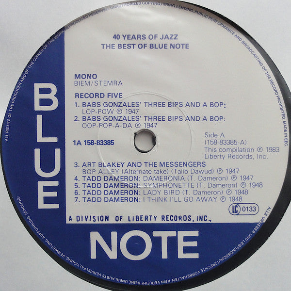 Various - 40 Years Of Jazz - The Best Of Blue Note - Box 2