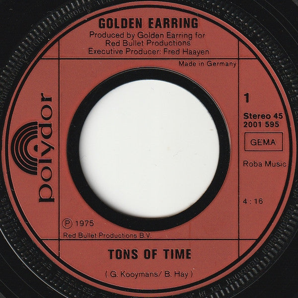 Golden Earring -Tons Of Time