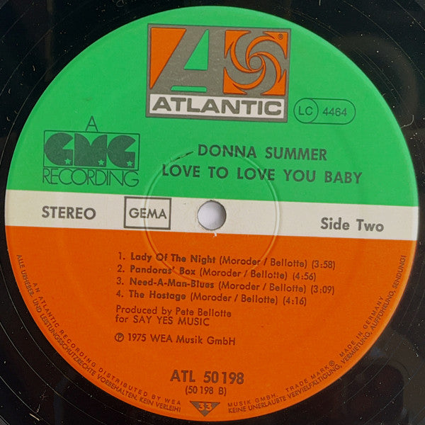 Donna Summer -Love To Love You Baby