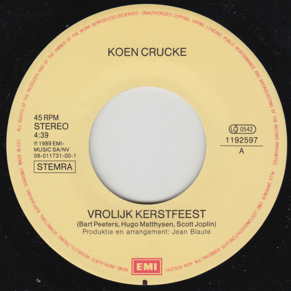 Koen Crucke -Vrolijk Kerstfeest