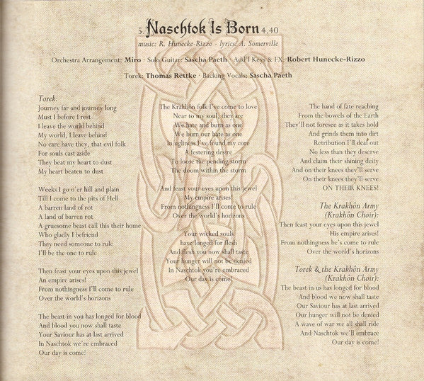 Aina -Days Of Rising Doom - The Metal Opera