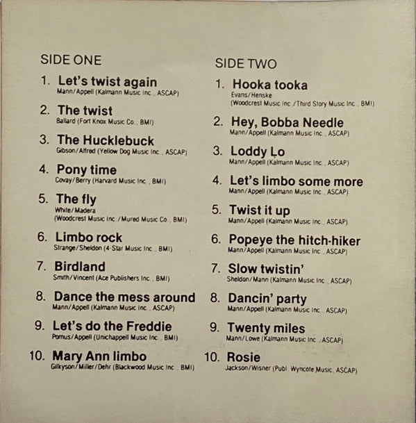 Chubby Checker -20 Greatest Hits