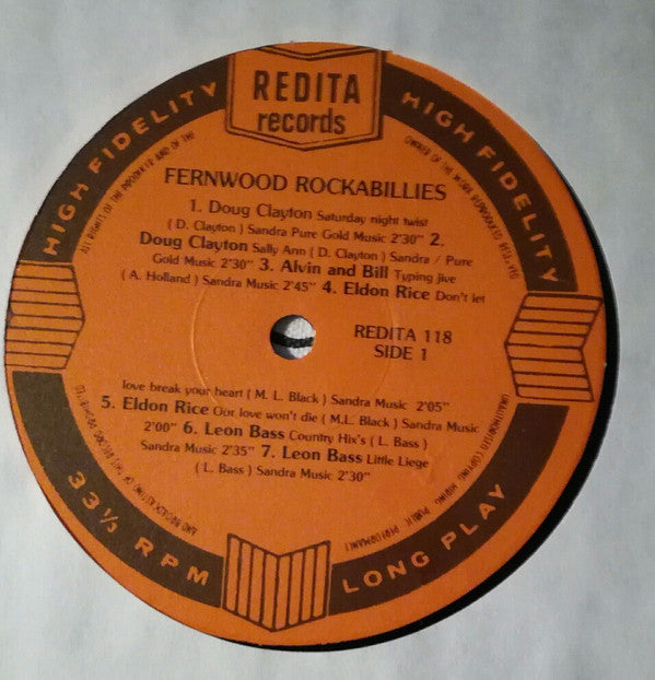 Various - Fernwood Rockabillies