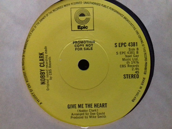 Nobby Clark -Steady Love