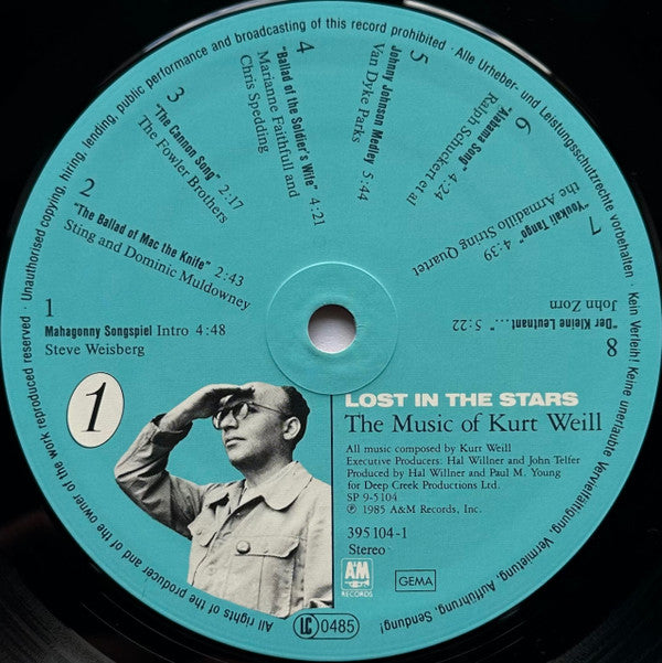 Various -Lost In The Stars (The Music Of Kurt Weill)