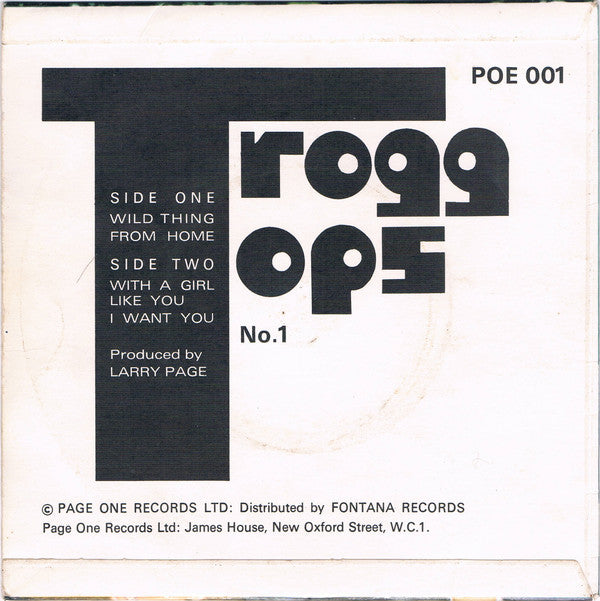 The Troggs -Trogg Tops No. 1