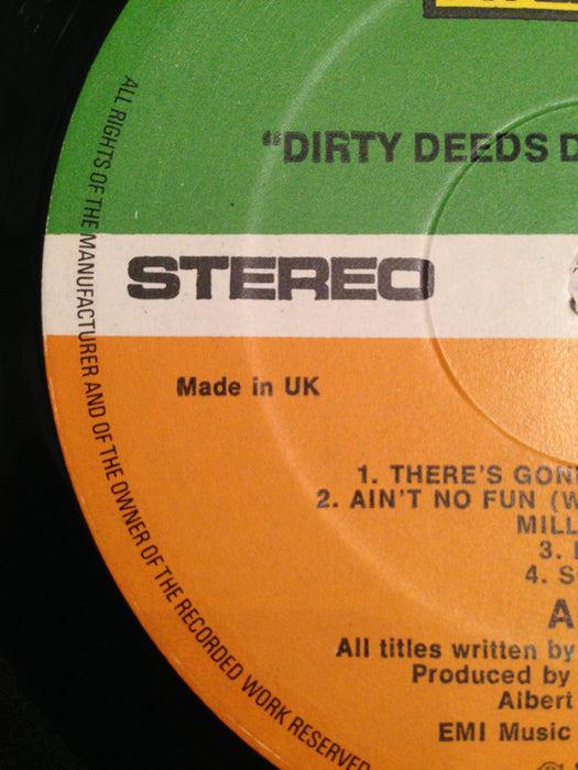 AC/DC -Dirty Deeds Done Dirt Cheap