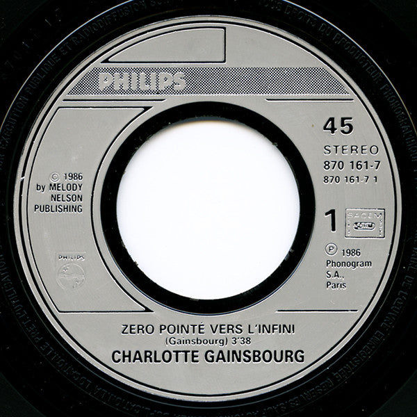 Charlotte Gainsbourg - Zéro Pointé Vers L'infini