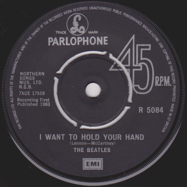 The Beatles -I Want To Hold Your Hand c/w This Boy