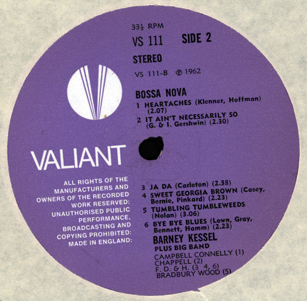 Barney Kessel -Bossa Nova