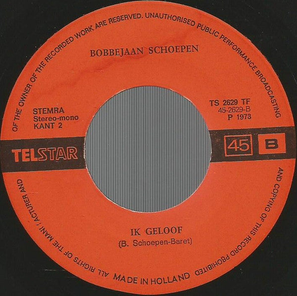 Bobbejaan Schoepen - Als 't Vriest In Madagascar