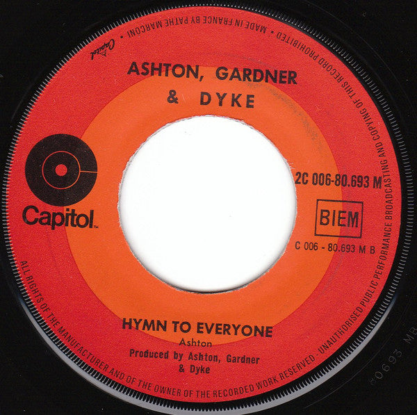 Ashton,Gardner & Dyke* -The Resurrection Shuffle