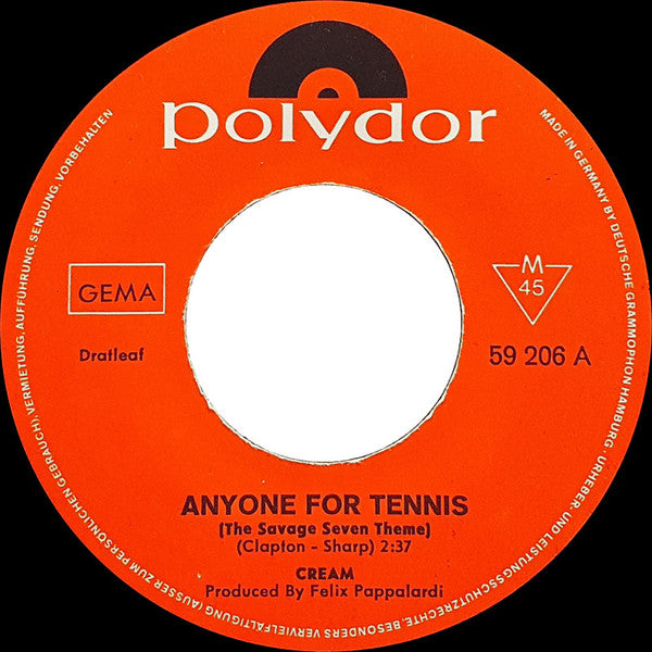 Cream (2) -Anyone For Tennis