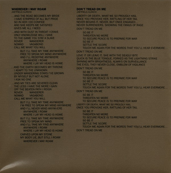 Metallica -Metallica