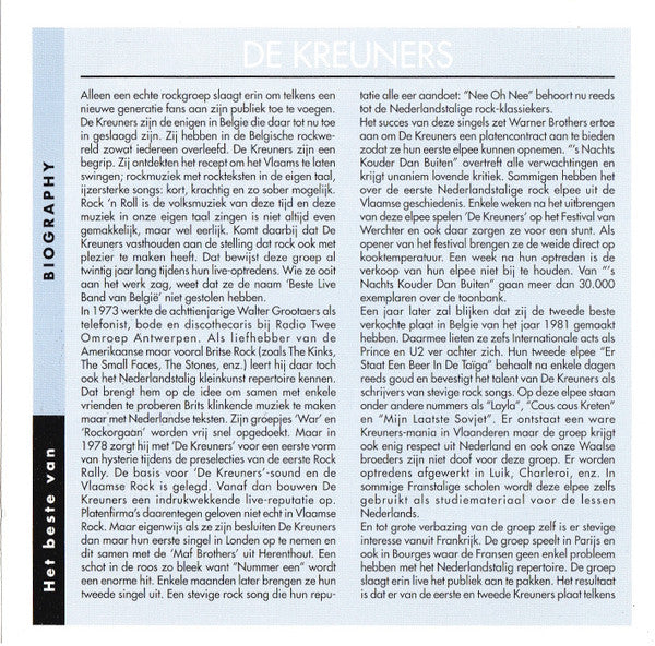 De Kreuners -Het Beste Van De Kreuners