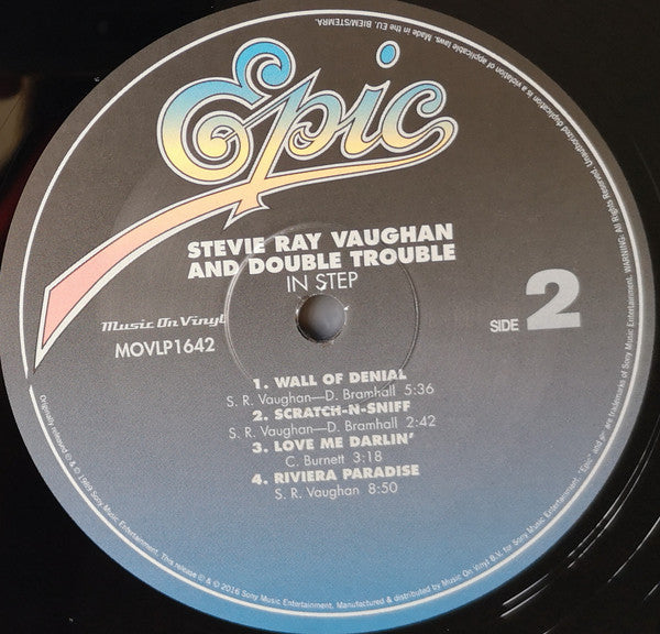Stevie Ray Vaughan And Double Trouble* -In Step