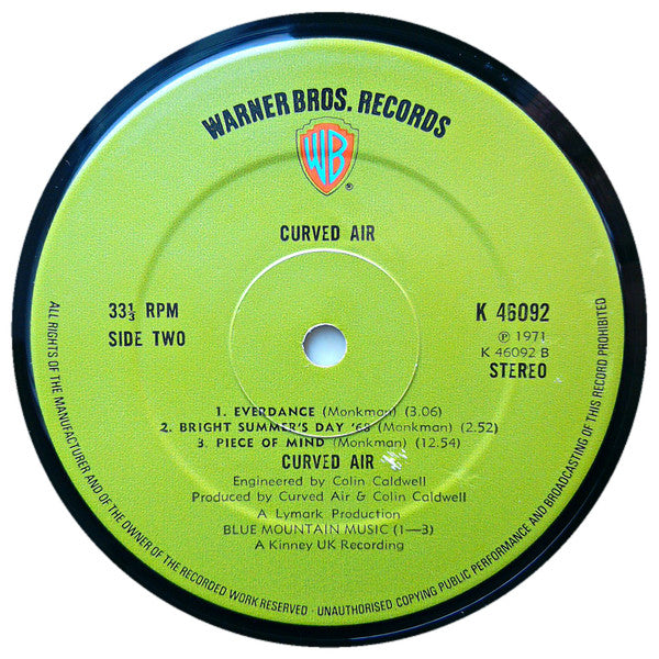 Curved Air -Second Album