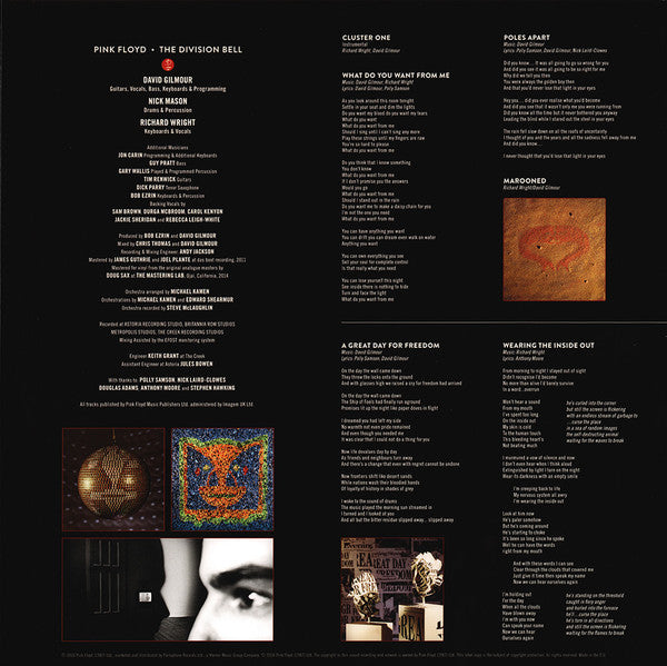 Pink Floyd -The Division Bell