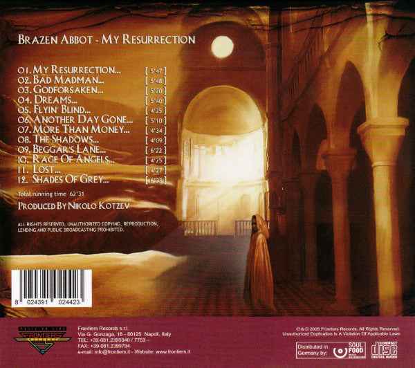Brazen Abbot -My Resurrection