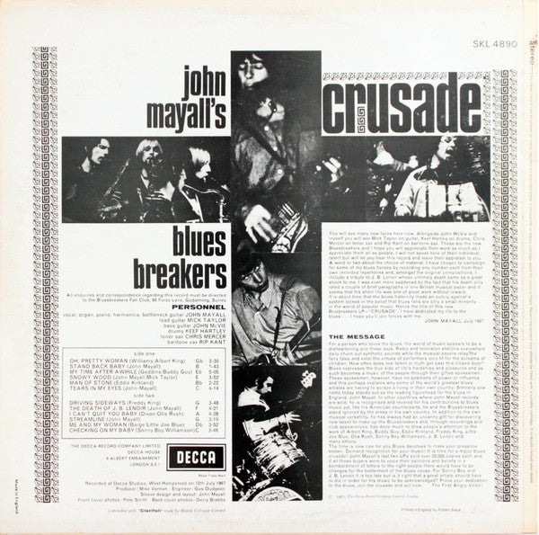 John Mayall -Crusade