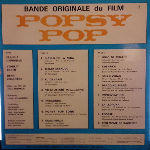 Various -Bande Originale Du Film "Popsy Pop"