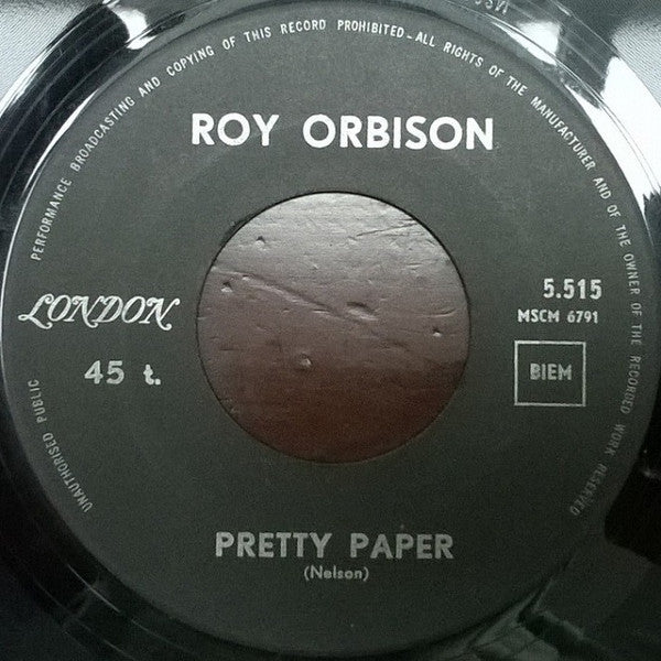 Roy Orbison -Pretty Paper /  Summersong