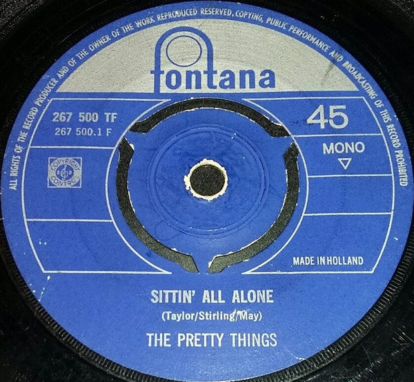 The Pretty Things -Sittin' All Alone / Rainin' In My Heart