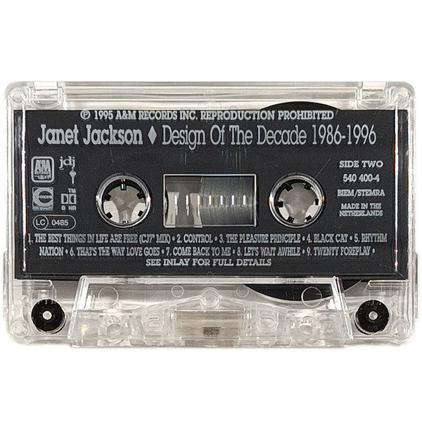 Janet Jackson - Design Of A Decade 1986 / 1996