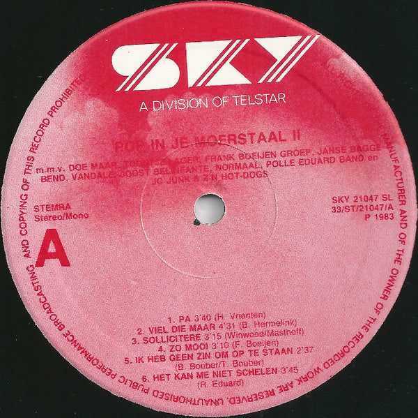 Various - Pop In Je Moers Taal 2