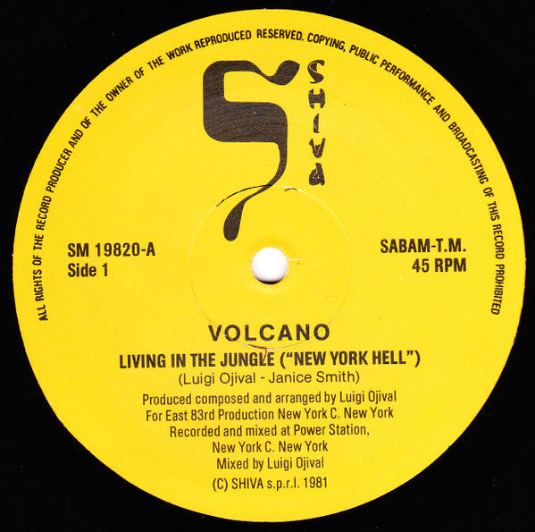 Volcano (6) -Living In The Jungle