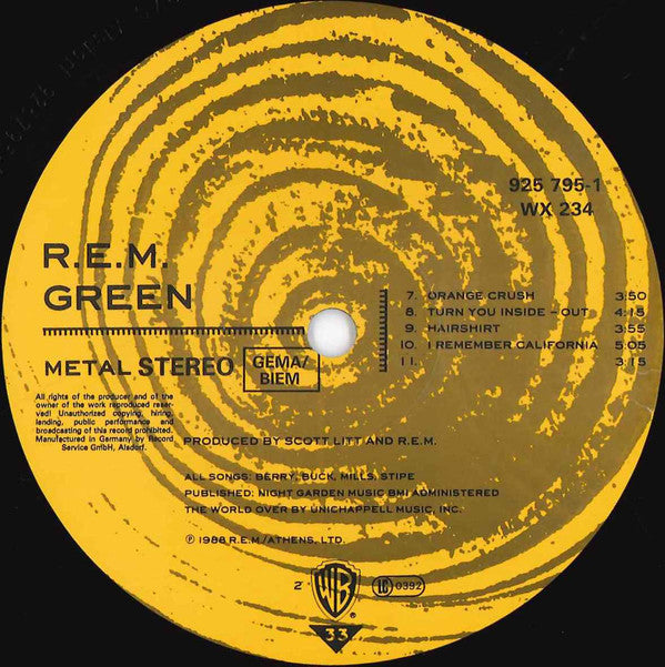 R.E.M. -Green