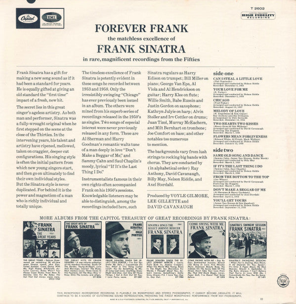 Frank Sinatra -Forever Frank