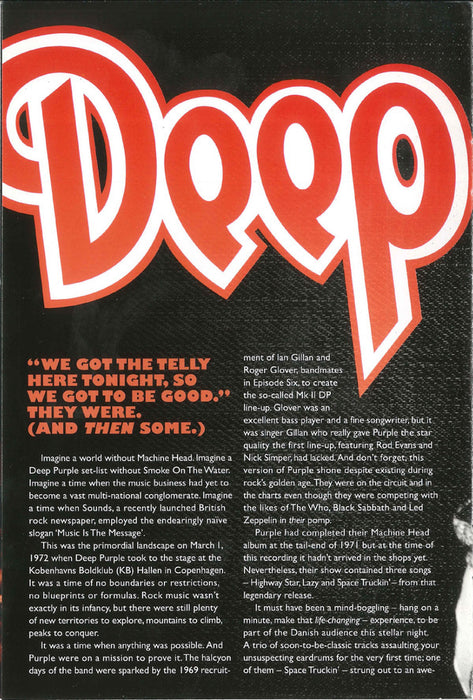 Deep Purple -Copenhagen 1972