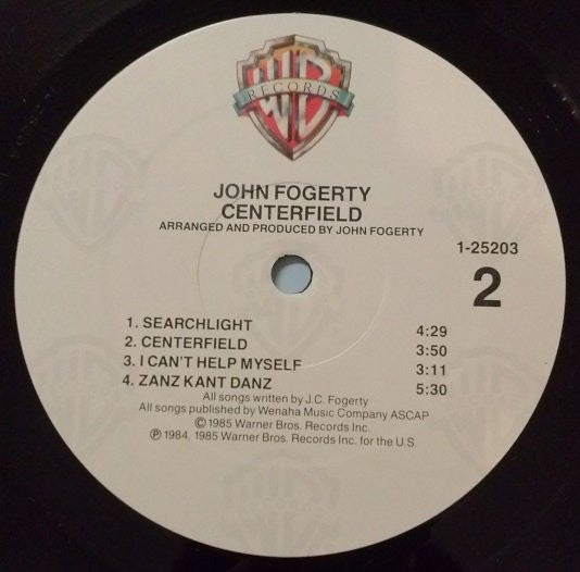 John Fogerty -Centerfield