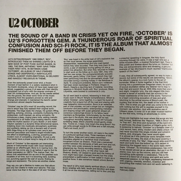U2 - October