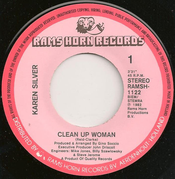 Karen Silver -Clean Up Woman