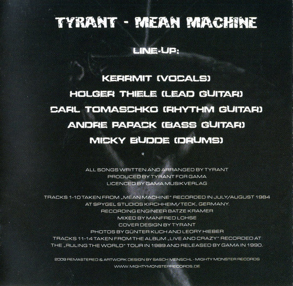 Tyrant (13) -Mean Machine