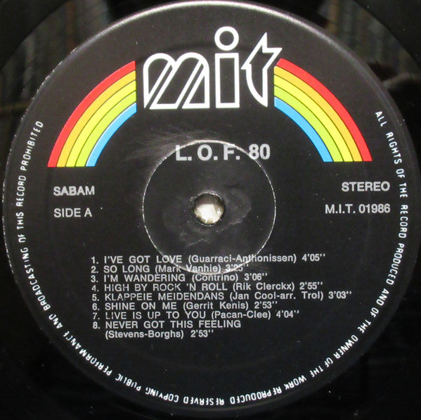 Various -Lof 1980 - 1981