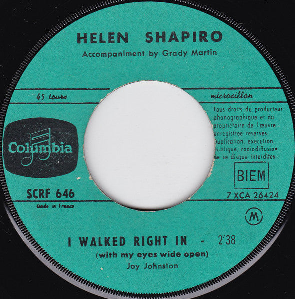 Helen Shapiro -Woe Is Me