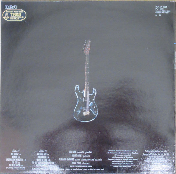 Lou Reed -The Blue Mask