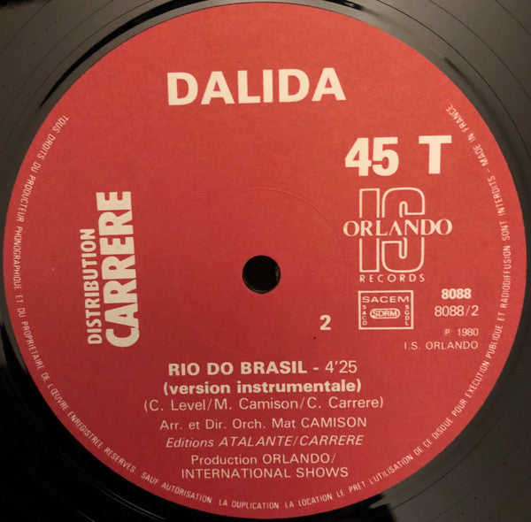 Dalida - Rio Do Brasil