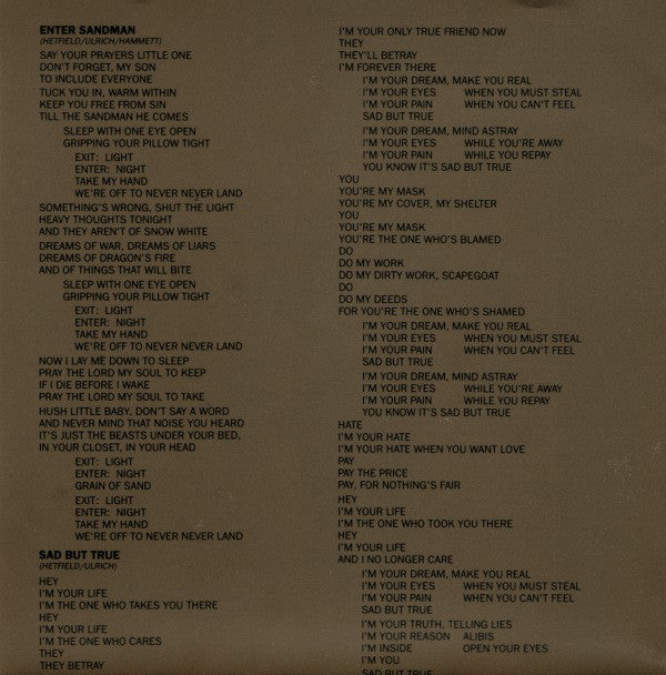 Metallica -Metallica