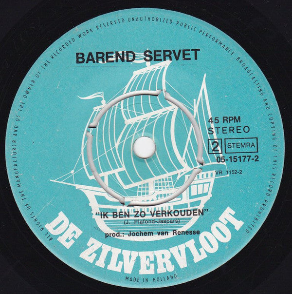 Barend Servet - Waar Moet Dat Heen