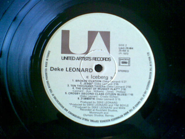 Deke Leonard -Iceberg
